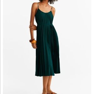 NWT Mango Pleated Midi Dress